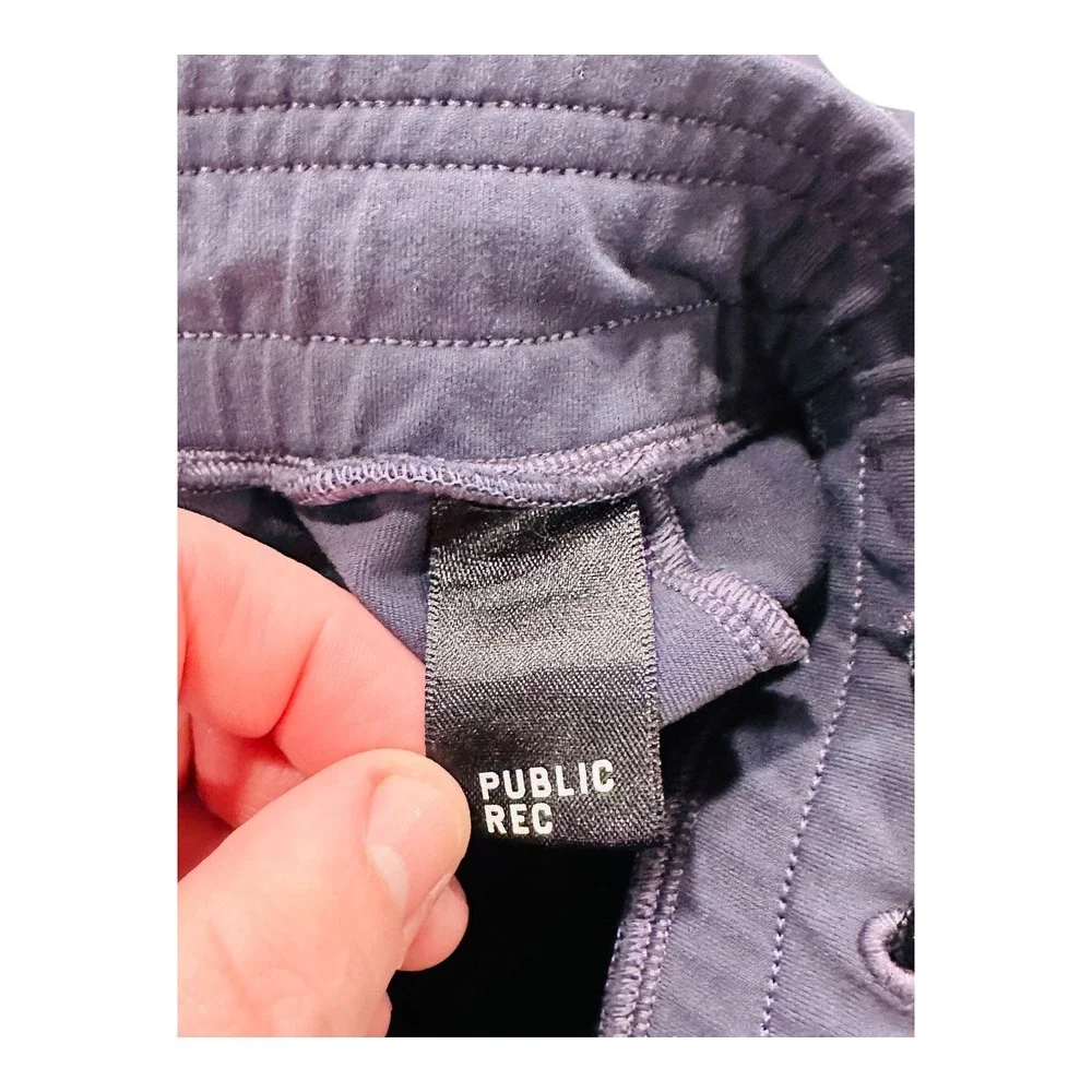 Public Rec All Day 2.0 Pants Mens 36 32 Navy Blue Jogger Athletic Comfort